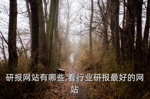 研报网站有哪些,看行业研报最好的网站