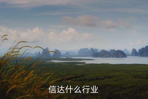 厦门信达什么行业
