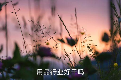 用品行业好干吗
