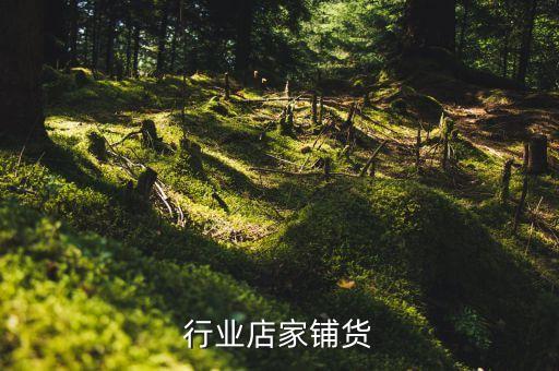 食品行业店家铺货