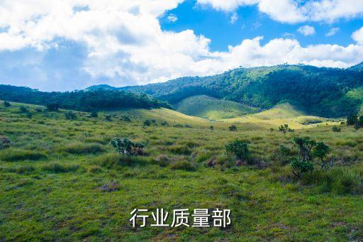 行业质量部