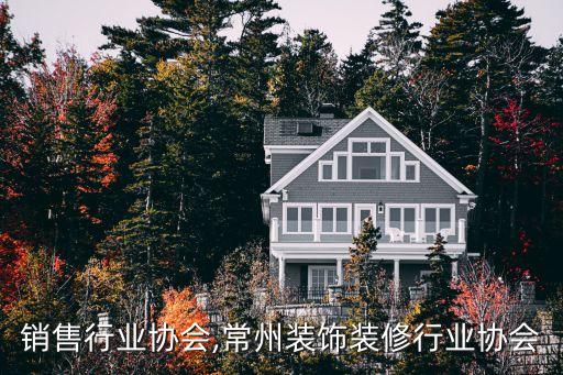 常州销售行业协会,常州装饰装修行业协会
