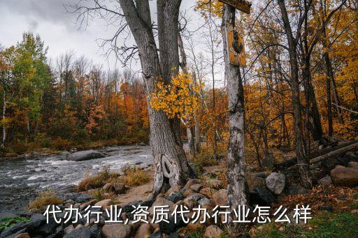 代办行业,资质代办行业怎么样