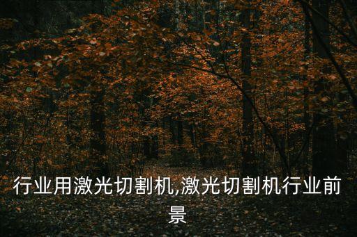 行业用激光切割机,激光切割机行业前景