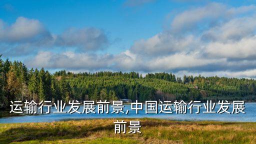 运输行业发展前景,中国运输行业发展前景