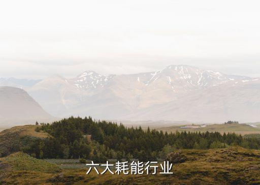 我国六大耗能行业