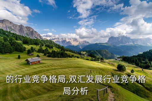 鼠标的行业竞争格局,双汇发展行业竞争格局分析