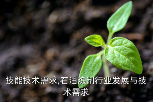 技能技术需求,石油炼制行业发展与技术需求