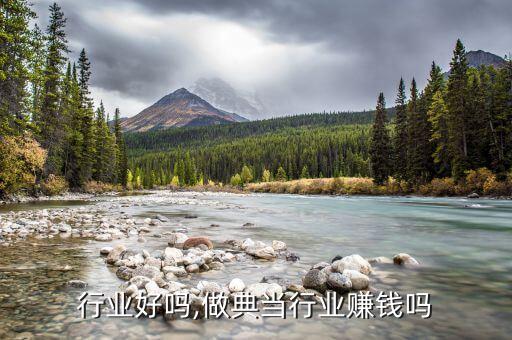典当行业好吗,做典当行业赚钱吗