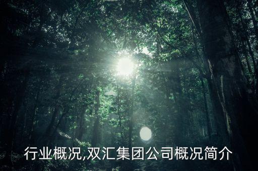 双汇行业概况,双汇集团公司概况简介
