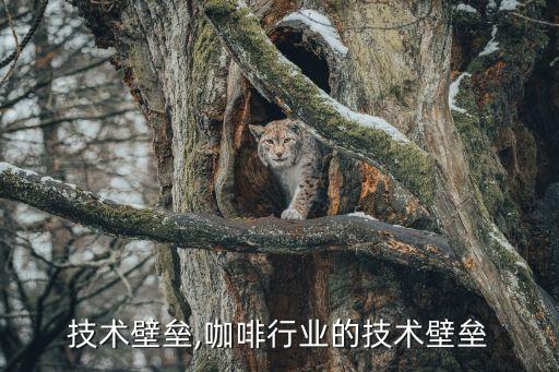 行业技术壁垒,咖啡行业的技术壁垒
