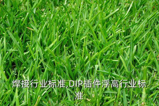 焊接行业标准,DIP插件浮高行业标准