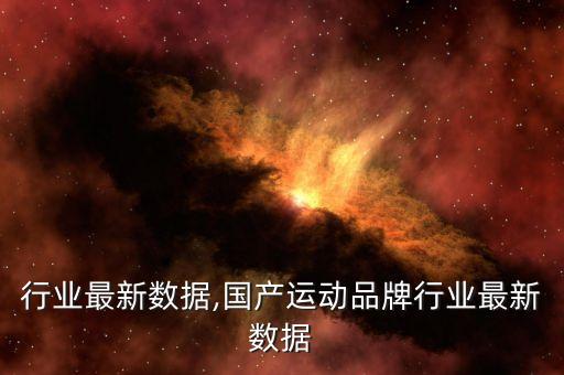 行业最新数据,国产运动品牌行业最新数据