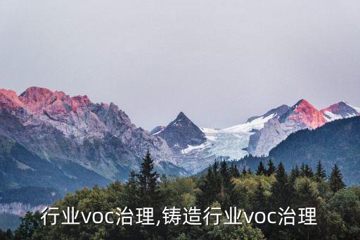 行业voc治理,铸造行业voc治理