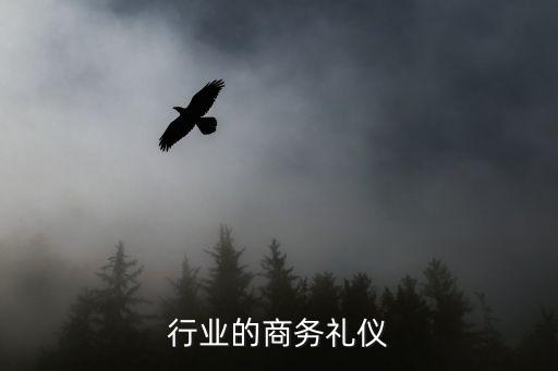 行业的商务礼仪