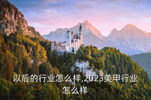 美甲以后的行业怎么样,2023美甲行业怎么样