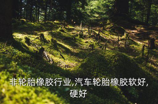 非轮胎橡胶行业,汽车轮胎橡胶软好,硬好