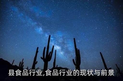 沂水县食品行业,食品行业的现状与前景