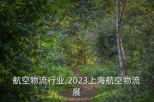 上海航空物流行业,2023上海航空物流展
