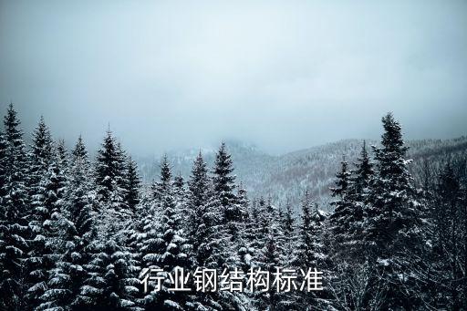 行业钢结构标准