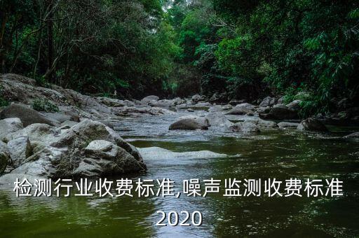 噪声检测行业收费标准,噪声监测收费标准2020