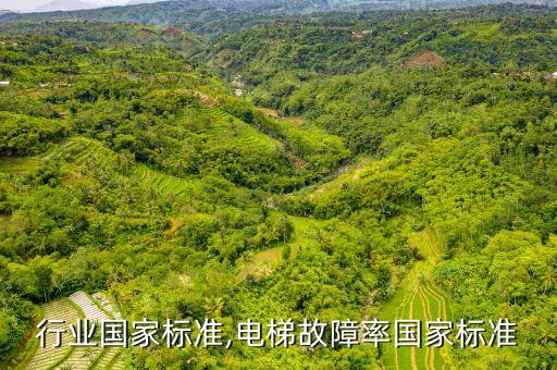电梯行业国家标准,电梯故障率国家标准