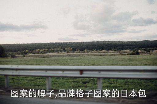 图案的牌子,品牌格子图案的日本包