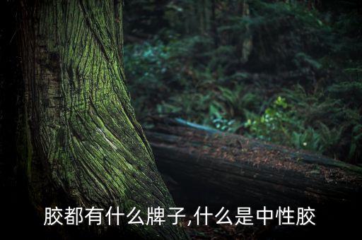 中性胶都有什么牌子,什么是中性胶?