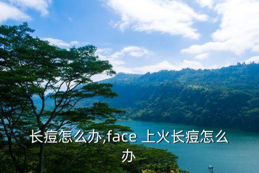 上火长痘怎么办,face 上火长痘怎么办