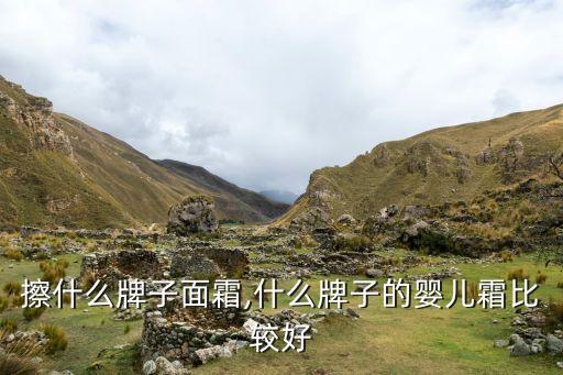 擦什么牌子面霜,什么牌子的婴儿霜比较好
