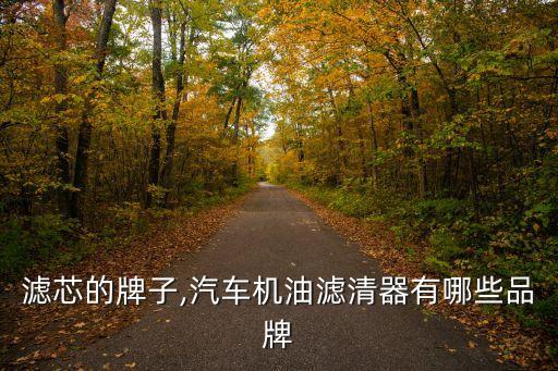 机油滤芯的牌子,汽车机油滤清器有哪些品牌?
