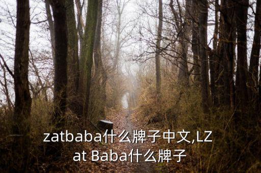 izzatbaba什么牌子中文,LZ at Baba什么牌子?