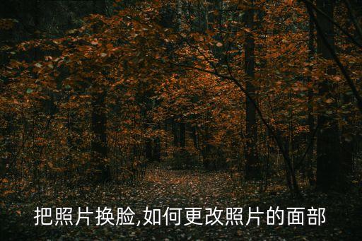 怎么把照片换脸,如何更改照片的面部?