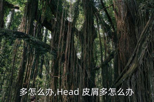 皮屑多怎么办,Head 皮屑多怎么办