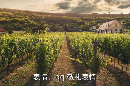 敬礼表情、qq 敬礼表情