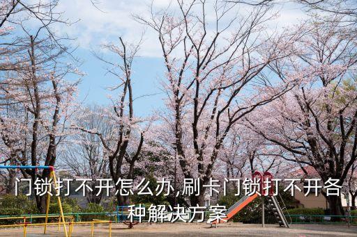 磁卡门锁打不开怎么办,刷卡门锁打不开各种解决方案