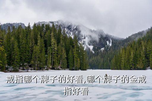 男士戒指哪个牌子的好看,哪个牌子的金戒指好看?