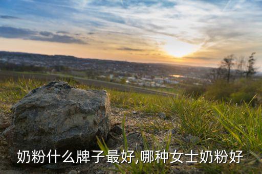 奶粉什么牌子最好,哪种女士奶粉好