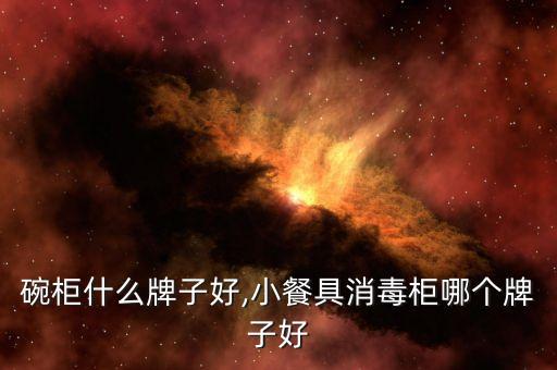 碗柜什么牌子好,小餐具消毒柜哪个牌子好