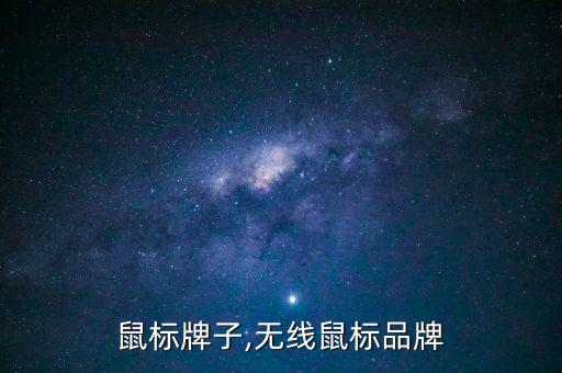 鼠标牌子,无线鼠标品牌