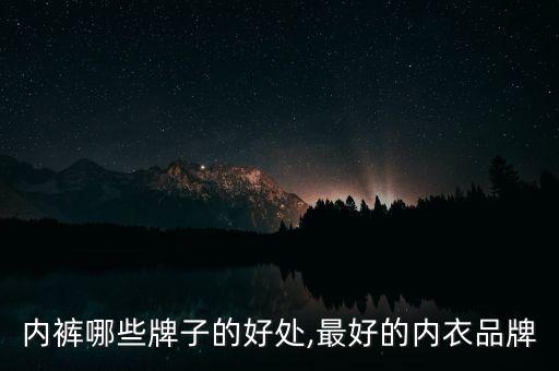 健身内裤哪些牌子的好处,最好的内衣品牌