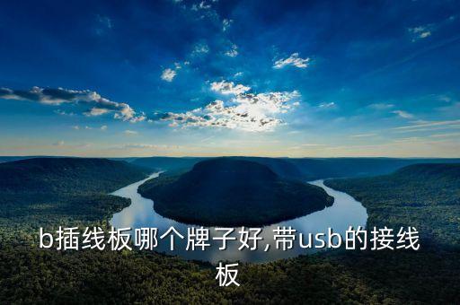 usb插线板哪个牌子好,带usb的接线板