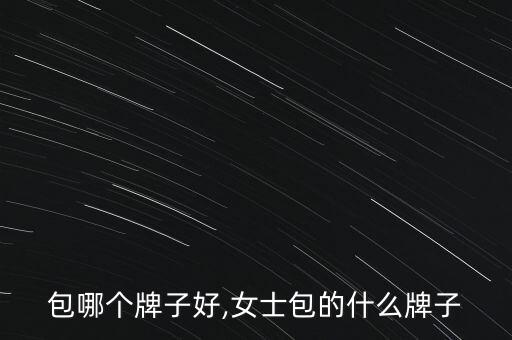 包哪个牌子好,女士包的什么牌子