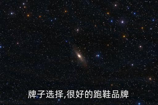 牌子选择,很好的跑鞋品牌