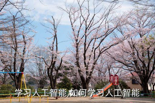 学习人工智能,如何学习人工智能