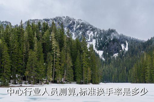 呼叫中心行业人员测算,标准换手率是多少?