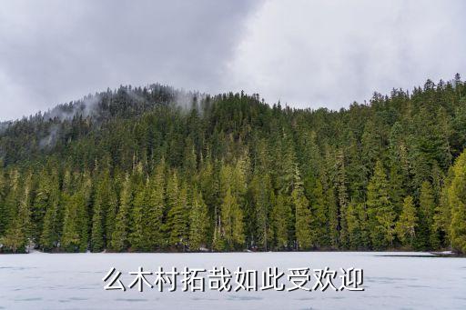 么木村拓哉如此受欢迎