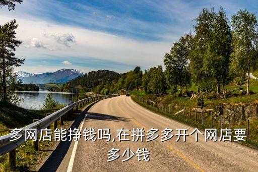 拼多多网店能挣钱吗,在拼多多开个网店要多少钱?