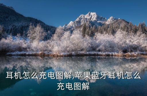 蓝牙耳机怎么充电图解,苹果蓝牙耳机怎么充电图解