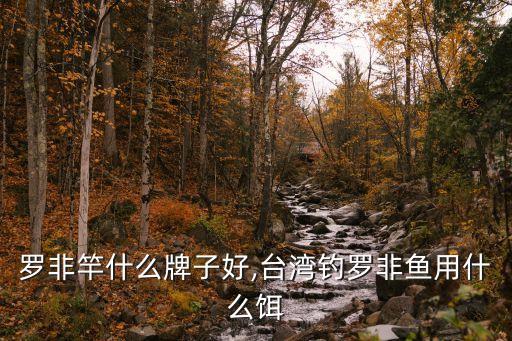 罗非竿什么牌子好,台湾钓罗非鱼用什么饵
